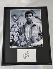 Connie Hawkins Signed Photo Framed 11x14 Display ABA Pittsburgh Pipers
