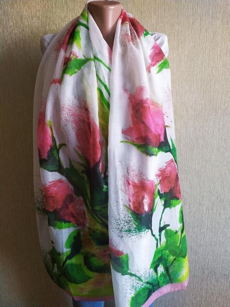 Escada Scarf Pink One size