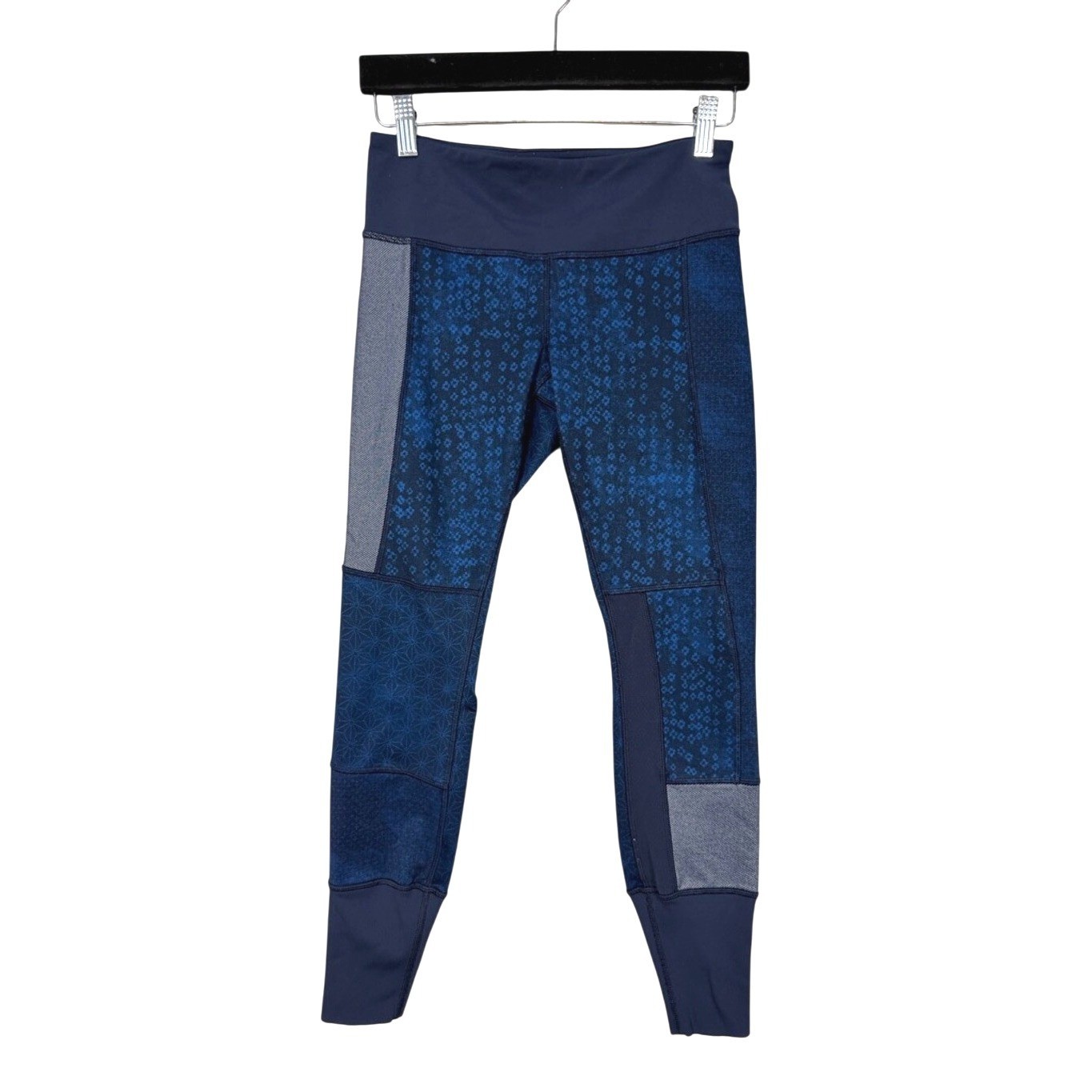 Lululemon Align Patchwork Print Leggings Blue Wom… - image 1