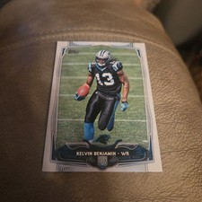 2014 Topps Football, Kelvin Benjamin RC #409 Carolina Panthers WR.