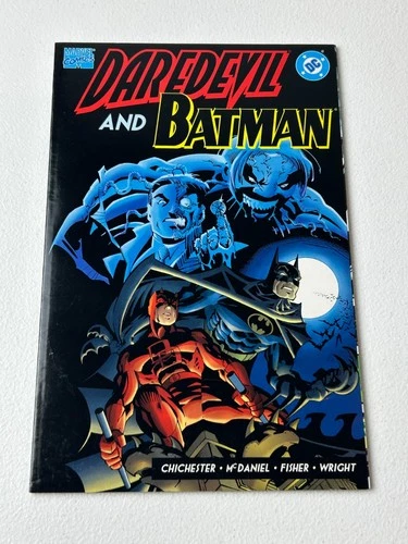 DAREDEVIL AND BATMAN 1- EYE FOR AN EYE- 1997 MARVEL & DC COMICS