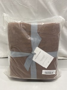 The Citizenry Stonewashed Linen Sheet Set King Size In Sienna- Sealed