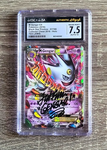 M Gengar-EX graded CGC 7.5 for sale on eBay