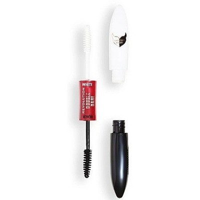 Revolution Truly Sinful Double Ended Black & White Mascara Valloween Vegan New