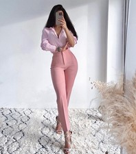 Pink High Waisted Pants