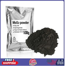 MoS2 Powder, 99 Pure Molybdenum Disulfide Powder, Dry Lubricant