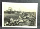 c1930 China Shanghai - Pts with Machine Gun Range Finders  - photo 8.5 by 6cm