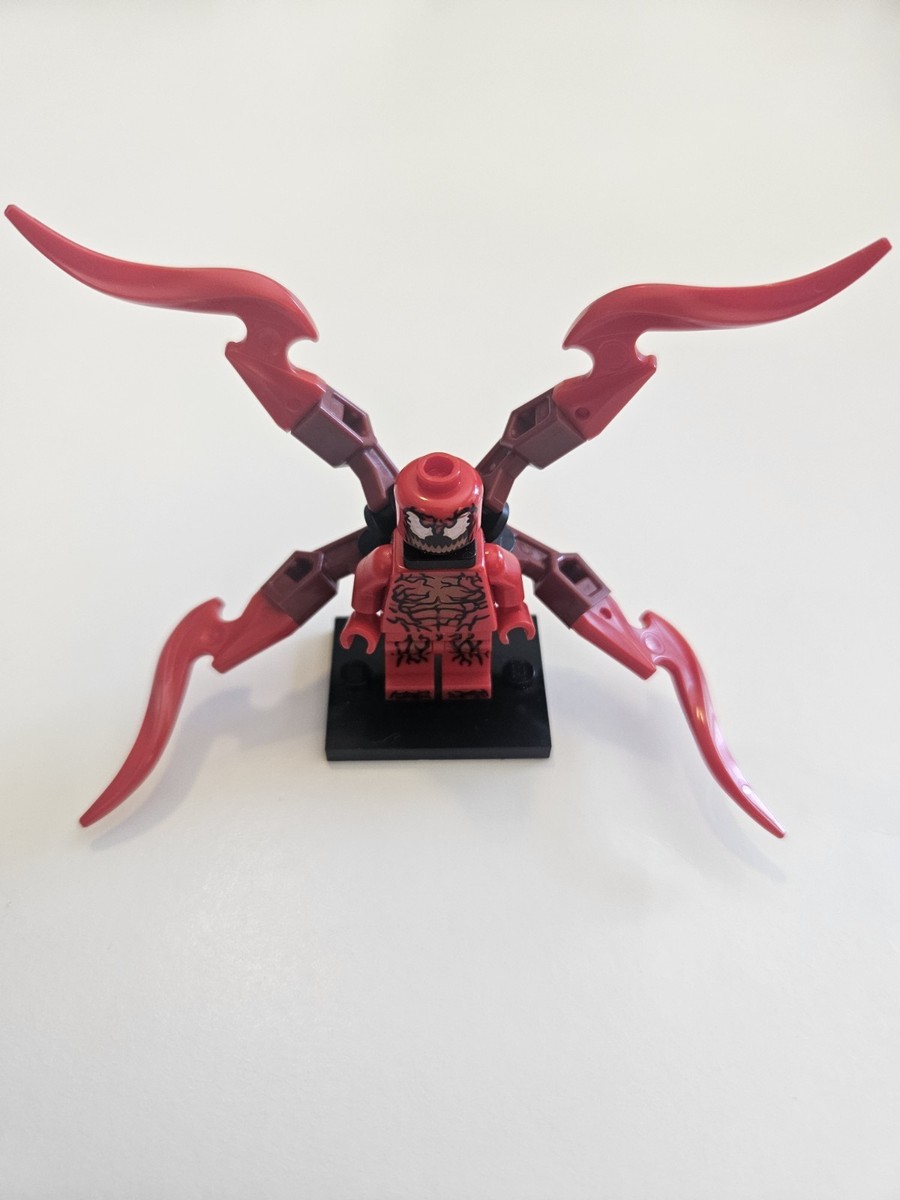 Lego Carnage Spider-Man Minifigure From 76173 Medium Appendages