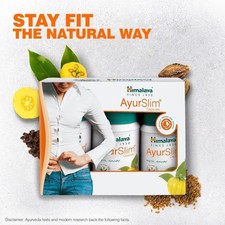 3 X 60 180 Himalaya Wellness Ayurslim Capsules for Weight Wellness  Free Ship