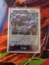 One Piece TCG Vergo OP14-061 Foil R The Azure Sea's Seven