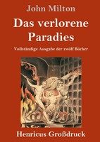 John Milton | Das Verlorene Paradies (GroßDruck) | Buch | Deutsch (2019)