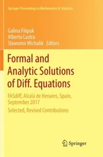 Filipuk - Formal and Analytic Solutions of Diff. Equations   FASdiff  - X555z