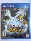 Naruto Shippuden: Ultimate Ninja Storm 4 (Sony PlayStation 4, 2016) PS4