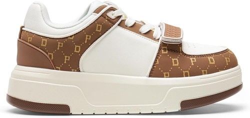 DREAM PAIRS Women Platform Chunky Sneaker Leather Oli Casual Fashion Sneaker - 第 3/6 張圖片