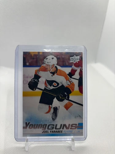 2019-20 Upper Deck Joel Farabee Young Guns Rookie Card RC #491 Flyers