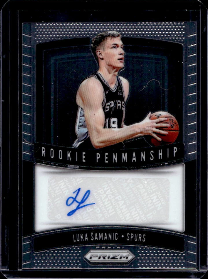 Luka Samanic trading card