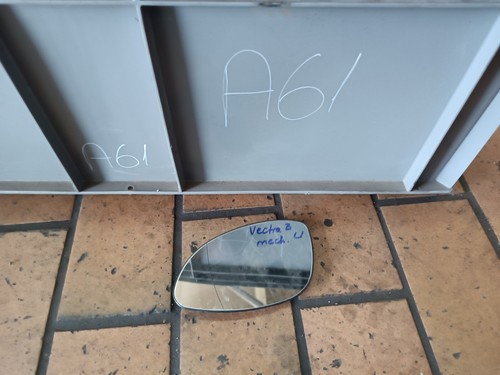 Original Opel Vectra B J96 Spiegelglas Außenspiegel Spiegel vorne links 0510411