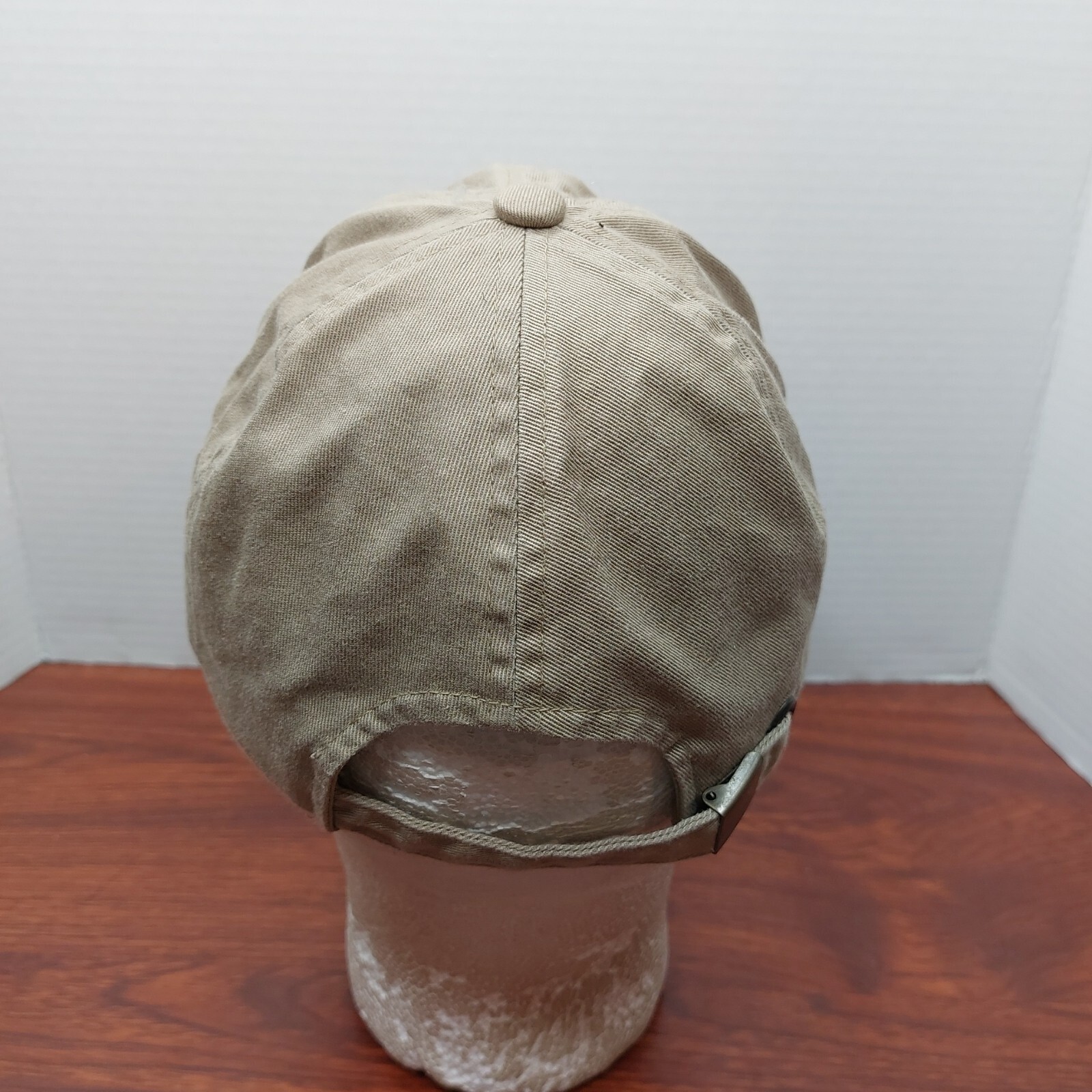 Khaki Strap Back Dad Hat Cap - image 7