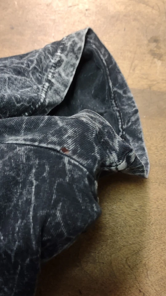 Camiseta Westbound Algodón Negra Estampado Floral Estrás Para Mujer Talla L Grande Foto 3 de 4