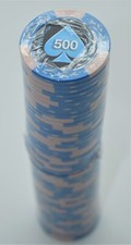 Poker Chips (50) Tournament NCV $500 14 gram Clay Composite