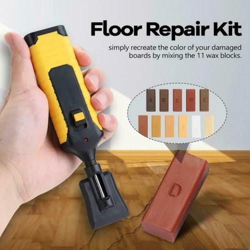 Boden Reparatur Set für Parkett Kork Laminat Holz Möbel Boden PVC Möbelkratzer - Bild 2 von 7