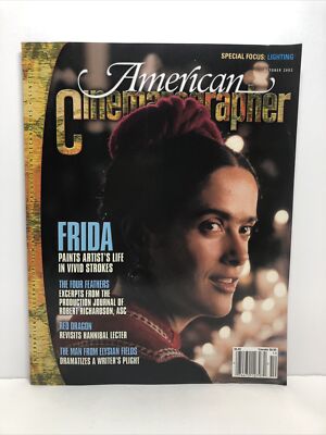 American Cinematographer October 2002 Special Focus Lighting & Frida Salma Hayek
