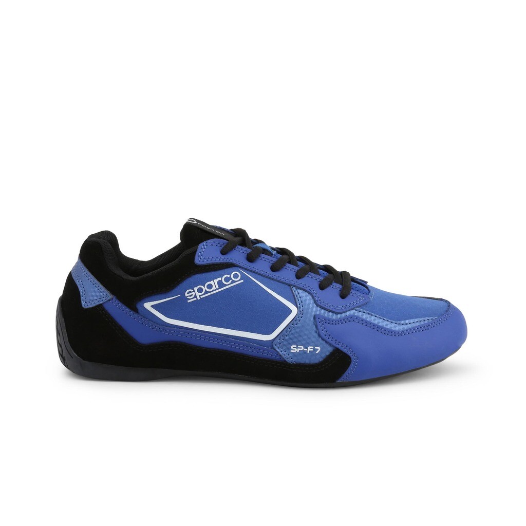Scarpe da ginnastica SPARCO SP-F7 sneakers sport motoristici guida blu nero nuove con scatola