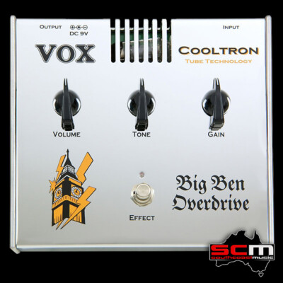 ギター Vox Big Ben Overdrive COOLTRON CT-02OD Vox Cooltron Big Ben Overdrive CT-02OD - Valve Overdrive