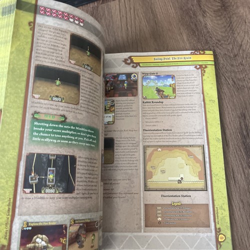 Legend of Zelda Spirits Tracks Prima Official Premiere Strategy Guide + Map DS - Picture 9 of 14