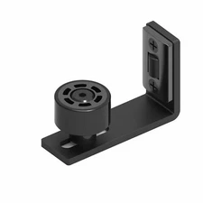 2Pack Sliding Barn Door Bottom Floor Guide,Adjustable Roller,Wall Mount System