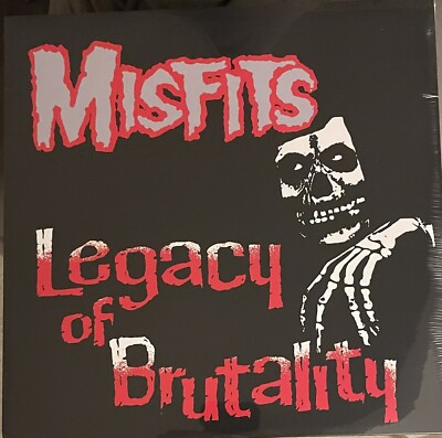 The Misfits LEGACY OF BRUTALITY Vinyl Record The Misfits LEGACY OF BRUTALITY Vinyl Record
