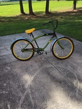 JOHN DEERE Green & Yellow CRUISER BICYCLE NIRVE ONE SPEED 26" New 