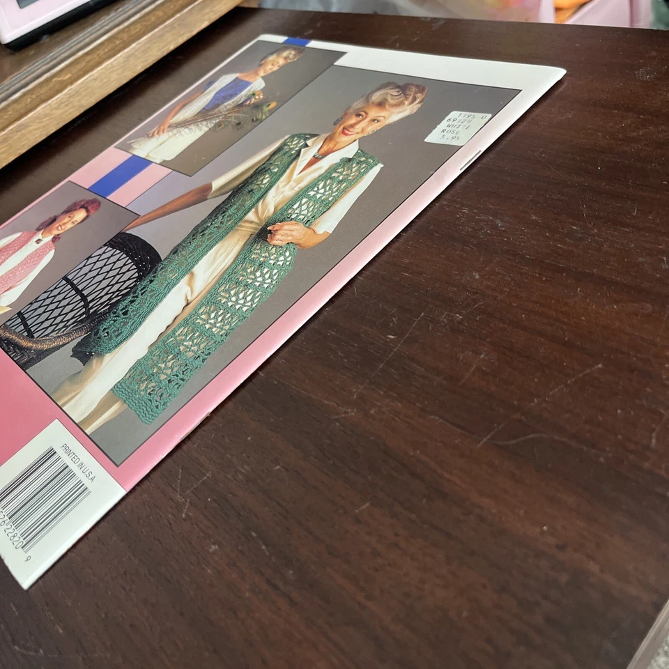 Annie's Attic ~ Crochet Quick and Easy Vests ~ Crochet Leaflet 87V82 - Image 3 of 4