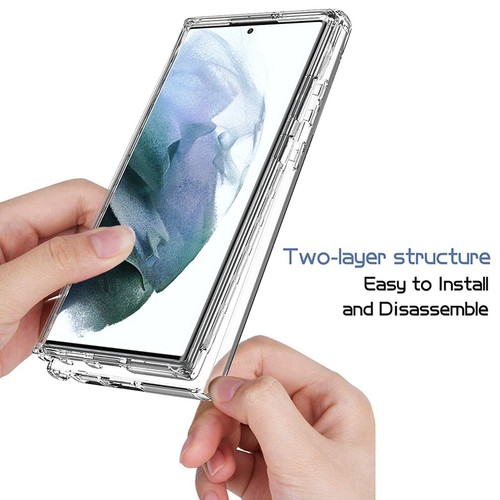 For Samsung Galaxy S25 Ultra S24 Heavy Duty Shockproof Clear Case Mag Safe Cover - Picture 9 of 15