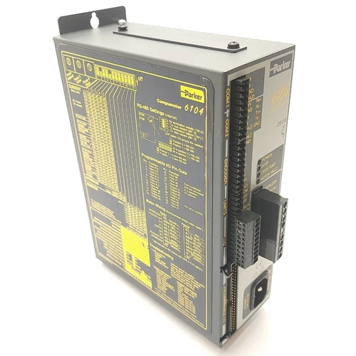 Parker ZETA6104-57-51 Compumotor Stepper Drive 1-Axis I/O In: 19 Out: 9 120VAC