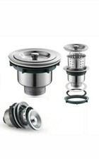 Kitchen Bar Stainless Steel Sink Strainer Drain Head Stopper Filter Basket New