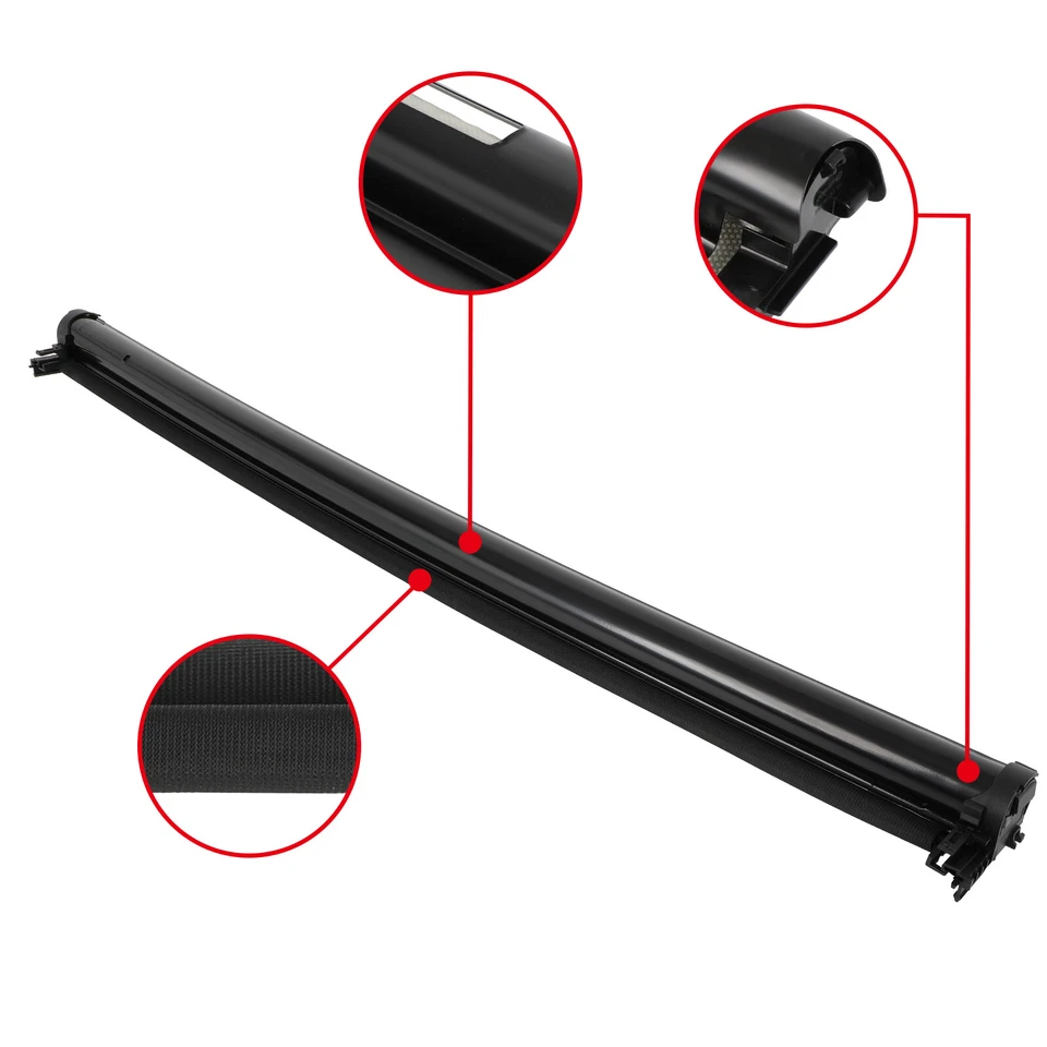 Para Mercedes-Benz CLA200 CLA250 2014-2018 techo corredizo parasol cubierta negra Foto 4 de 4