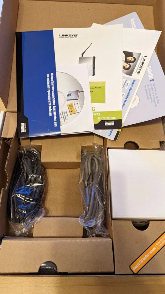 Linksys WAG200G-DE Wireless-G ADSL Home Gateway Modem Router - Bild 3 von 3