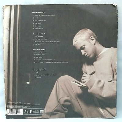 LP) Eminem – The Marshall Mathers LP, US OG Press, 069490629-1