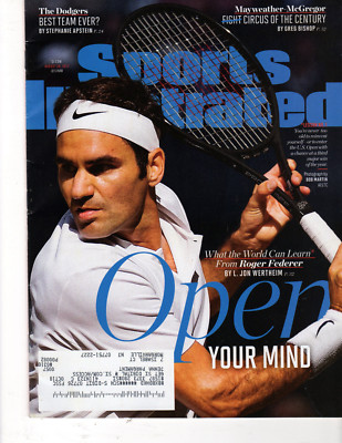 Sports Illustrated - Aug 26, 2017 - Roger Federer Cover - US Open