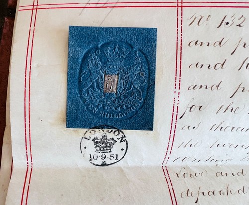 1851 Green Man Edgware Rd Historic Pub London Land Indenture Assignment Document - Picture 7 of 15