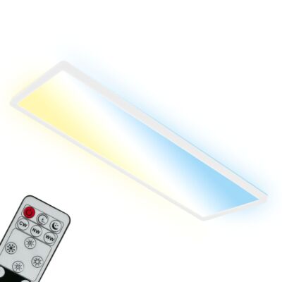 LED Panel Deckenleuchte flach schlank Fernbedienung dimmbar CCT Hintergrundbeleuchtung