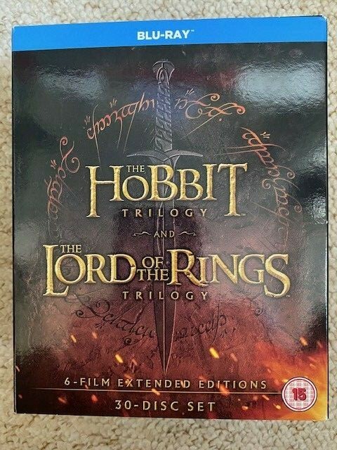 Hobbit Trilogy/The Lord of the Rings Trilogy: Extended Edition (Blu-ray