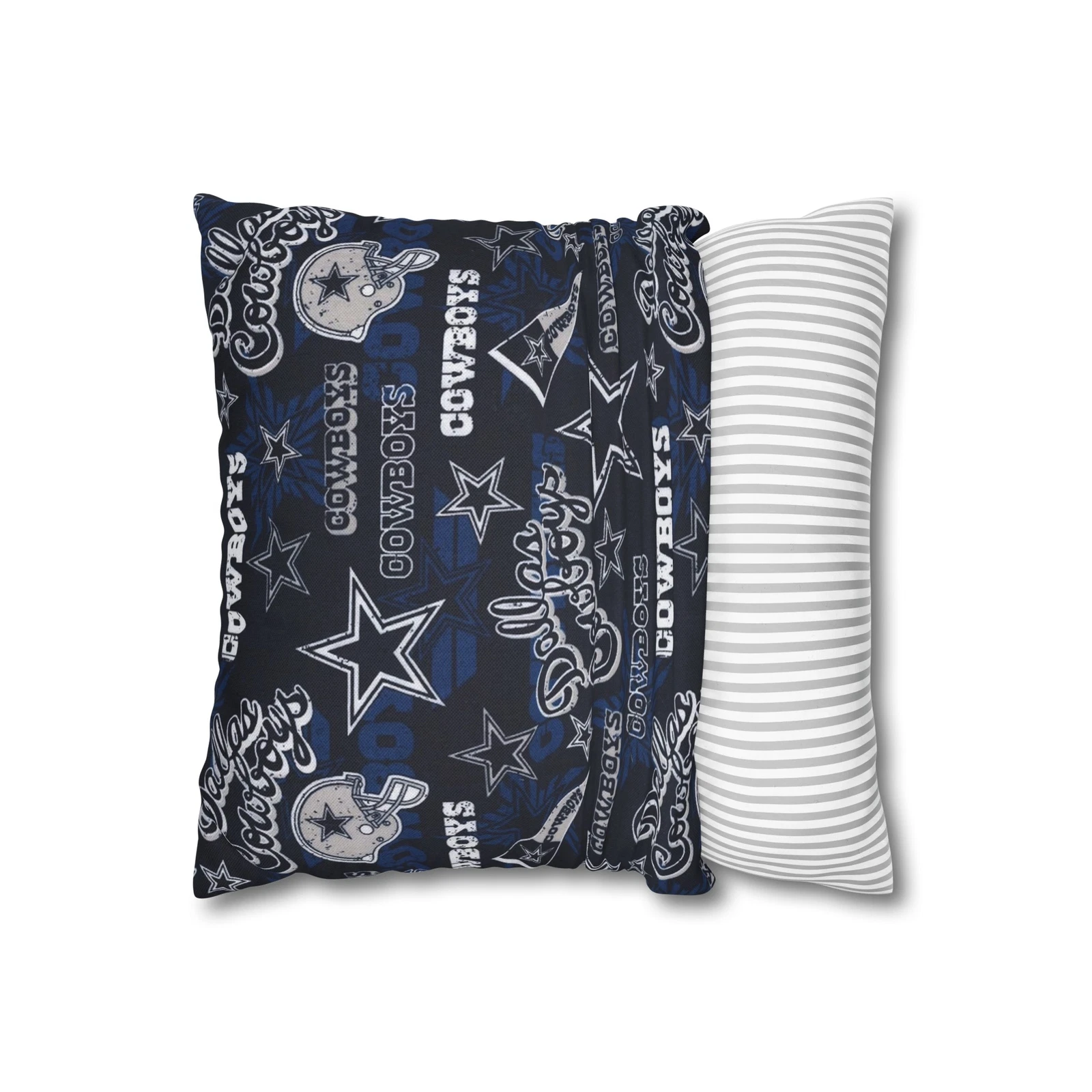 Dallas Cowboys Spun Throw Pillowcase