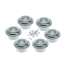 6 Set Guitar Tuner Conversion Bushings Tuning Pegs Adapter Ferrules HOT