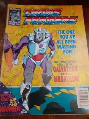 Transformers Marvel UK issue number 327 9th November 1991