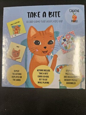 Take A Bite Card Game By Creative Mango LTD., A Card Game That Helps Kids Eat