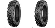 Two 8-16 Lrc Lug Tires Fit Power King Kubota W Tubes Two 8-16 Lrc Lug Tires Fit Power King Kubota W Tubes
