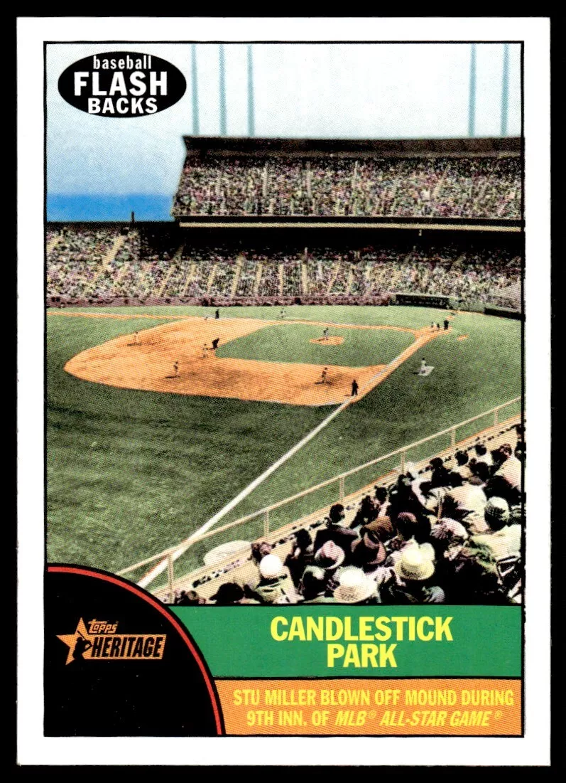 Candlestick Park trading card
