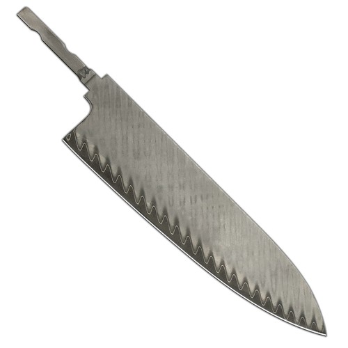 Chef Knife Blank Blade DIY Kitchen Knife 205 mm Blade Crafts Materials Billet - Picture 3 of 3
